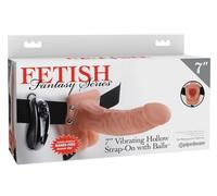 Strap-on vibrador 18 cm