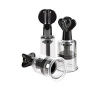 Pipedream Fetish Fantasy Series Limited Edition Super Suckers Trio, Black, One Size