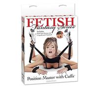 Pipedream Fetish Fantasy Series Position Master With Cuffs, Black, One Size