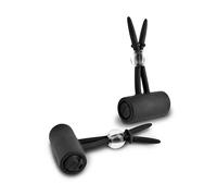 Pipedream - FF Limited Edition Fetish Fantasy Series - Pezón De Silicona Vibrante 37 G, Edición Limitada, Black