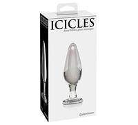 PIPEDREAM Icicles Dildo de Cristal - 1 unidad