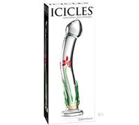 PIPEDREAM Icicles N.º 7 - Dildo de cristal