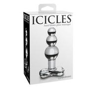 ICICLES N. 47 Masajeador De Cristal - Diseño Elegante Con Punta Cónica Para Fácil Inserción