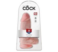 PIPEDREAM King Cock Chubby Flesh Dildo - 1 Unidad