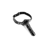 Pipedream Fetish Fantasy Series Deluxe Ball Gag with Dildo, Black, 13 cm