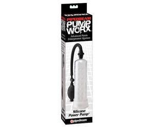 Pipedream Pump Worx Silicone Power Pump, Transparente - 1 Unidad