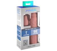 PIPEDREAMS SLEEVE 17,78 CM + 2,54 CM PLUG SKIN