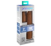 PIPEDREAMS SLEEVE 20,32 CM + 5,00 CM INCH PLUG CARAMEL