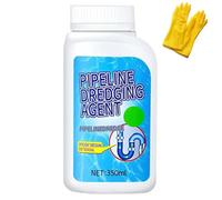 Pipeline Dredging Agent Powder, Drain Clog Remover, Powerful Pipe Dredging Agent for Kitchen and Toilet Pipelines, Strongly Dissolves Waste & Stains (1 pcs)