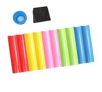 Pipeline Teamwork Game - Professional Leadership Training Kit, 30/40/50cm Mixed Half-Tubes with Ball & Cup, Collaborative Exercise For Corporate Events & Conferences | For Garden & School