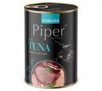 Piper - Alimento en paté para gato adulto esterilizado - Atún - Cantidad: 6 x 400 g