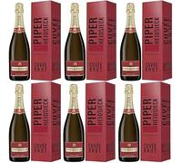 Piper Heidsieck - Champagne Cuvée Brut con estuche - Caja 6 x 75 cl