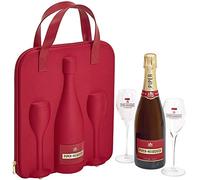 Piper Heidsieck Champagne Cuvée Brut con Estuche de viaje con dos Copas, 750 ml (Paquete de 6)