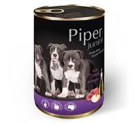 Piper Junior - Alimento en paté para perros - Ternera y manzana - Cantidad: 12 x 400 g