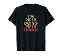 Piper Name Piper Personalized Name First Given Camiseta