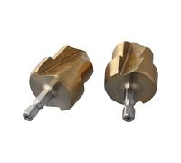 Pipes Made Easy 2pcs PPR Brocas escalonadas con un mango hexagonal robusto (C)