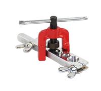 Pipes Manual Flaring Tool - Heavy Duty Steel Body, Compact Expander Swaging Kit, Adjustable Precision Pipe Spreader Handle | for Copper Pipes, HVAC Lines, Plumbing Projects, Automotive Repair Work