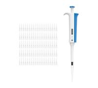 Pipeta de laboratorio Pipeta manual ajustable de un canal para experimentos científicos y laboratorios de biología y química para transferencia de líquidos