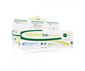 Pipeta para dermatitis en perros y gatos - DOUXO Seb Spot-on - Cantidad: 25 x 2 ml