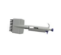 Pipeta, Pipeta ajustable manual de ocho canales totalmente esterilizada Unidad de émbolo independiente for cada boquilla(50-300ul)