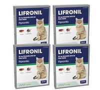 Pipetas Gatos LIFRONIL x3 Pipetas contra Pulgas y Garrapatas | Apto para Todo Tipo de Gatos a Partir de 2 Meses y más de 1 kg de Peso | Protección hasta 5 Semanas | Nexum Market | Pack de 4 Unidades