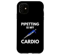 Pipetear es mi cardio - Biología divertida, ciencia divertida, ADN Carcasa para iPhone 11