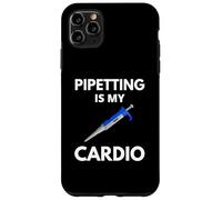 Pipetear es mi cardio - Biología divertida, ciencia divertida, ADN Carcasa para iPhone 11 Pro Max