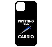 Pipetear es mi cardio - Biología divertida, ciencia divertida, ADN Carcasa para iPhone 14 Plus