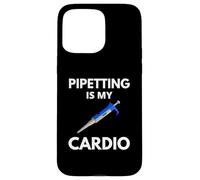 Pipetear es mi cardio - Biología divertida, ciencia divertida, ADN Carcasa para iPhone 15 Pro Max