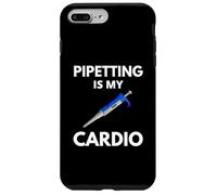 Pipetear es mi cardio - Biología divertida, ciencia divertida, ADN Carcasa para iPhone 7 Plus/8 Plus