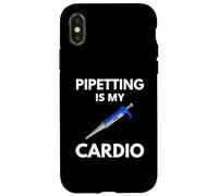 Pipetear es mi cardio - Biología divertida, ciencia divertida, ADN Carcasa para iPhone X/XS