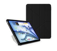 PIPETTO Origami No1 - Funda original para iPad Air 11 (M4/M3/M2) / iPad Air 10.9 (2022/2020), funda delgada 5 en 1 con parte trasera transparente dura, parachoques de TPU, compatible con lápiz, color