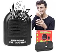 Pipihome Máquina de Pedos con Mando a Distancia, Articulos de Broma Pedos con Control Remoto, Divertida Máquina de Pedos, Juguetes de Broma Prácticos Accesorio de Juego de Broma para Fiesta (A)