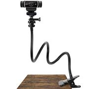 Pipishell PIWS01 - Soporte flexible para cámara web Logitech C960, C930e, C930, C920, C920S, C922x, C922, Brio 4K, C925e, C615 y otros dispositivos con rosca de 1/4 pulgadas