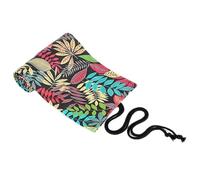 pipisweet 12/24/36/48/72 agujeros de lona de selva caducifolia de colores, estuche para lápices, estuche para lápices, organizador de lápices, C x 2, 24 holes