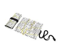 pipisweet 12/24/36/48/72 agujeros de lona de selva caducifolia de colores, estuche para lápices, estuche para lápices, organizador de lápices, B*10, 12 holes