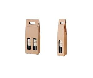 pipisweet Paquete de 5-10 bolsas de vino de papel kraft de envío rápido, soporte para botellas de aceite de Oliver, Dos botellas, 5 unidades