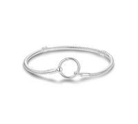 pipisweet Pulsera de plata de ley 925 de estilo moderno para mujer, joyería colorida, regalo de amistad, talla única, Ágata