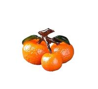 pipisweet Té de litchi de resina que cambia de color, accesorios de té para mascotas, hogar, oficina, frutas, decoración, juguete de juego (tipo 6)