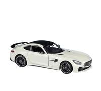 PIPJLCGE Coche a Escala Miniatura Modelo Aleación Supercoche Mercedes-Benz AMG GT R Escala 1:24 Metal Fundido A Presión Adornos Coleccionables Alta Simulación Réplica De Coche Modelo (Color : White)