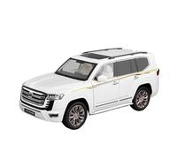PIPJLCGE Réplica de coche en miniatura modelo 1:18 para Toyota Land Cruiser Lc300 Zx Suv Simulación Mini modelo estático fundido a presión de aleación de zinc escala decorativa vehículo fundido a