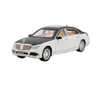 PIPJLCGE Réplica de coche en miniatura modelo 1:24 para Benz Maybach Gls600, modelo de aleación de simulación en miniatura, exquisitos adornos decorativos, colección de vehículos fundidos a escala