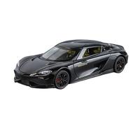 PIPJLCGE Réplica de coche en miniatura modelo 1:24 para Gemera Gt modelo de aleación de simulación en miniatura, exquisitos adornos decorativos, colección de vehículos fundidos a presión (negro)