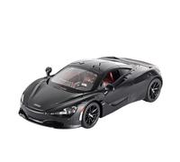 PIPJLCGE Réplica de coche en miniatura modelo 1:24 para Mclaren 720s modelo de aleación de simulación en miniatura de coche exquisitos adornos decorativos colección escala vehículo fundido a presión