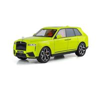 PIPJLCGE Réplica de coche en miniatura modelo 1:24 para Rolls Royce Cullinan modelo de aleación de simulación en miniatura, exquisitos adornos decorativos, colección de vehículos fundidos a escala