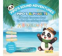 Pipo’s Alphabet Adventure: A Beach Treasure Hunt (A-K) (Pipo’s Sound Adventure)