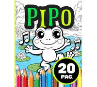 Pipo: Smart Coloring Book - Easy Math for Kids (Ages 4-8) (LumiCromi Coloring Books)