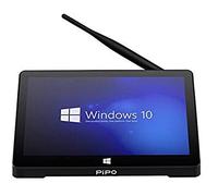 PiPO X10 PRO - Tablet PC con Windows 10 (64 bits, pantalla Full HD 10.8", Intel Quad Core Z8350, RAM 4 GB DDR3, SSD 64 GB, HDMI, Wi-Fi, Ethernet, Bluetooth 4.0, USB 3.0, batería 10.000 mAh)