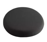 PIPOEI Cojines Redondos para sillas de Cocina, cojín Redondo para Asiento, Espuma viscoelástica Desmontable con diseño de Cremallera Oculta para Comedor, Sala de Estar y Oficina Dark Gray,40cm