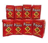 PIPORE Yerba Mate Tradicional 500g, Mate Té argentino natural con hojas y palos (1x500 g)